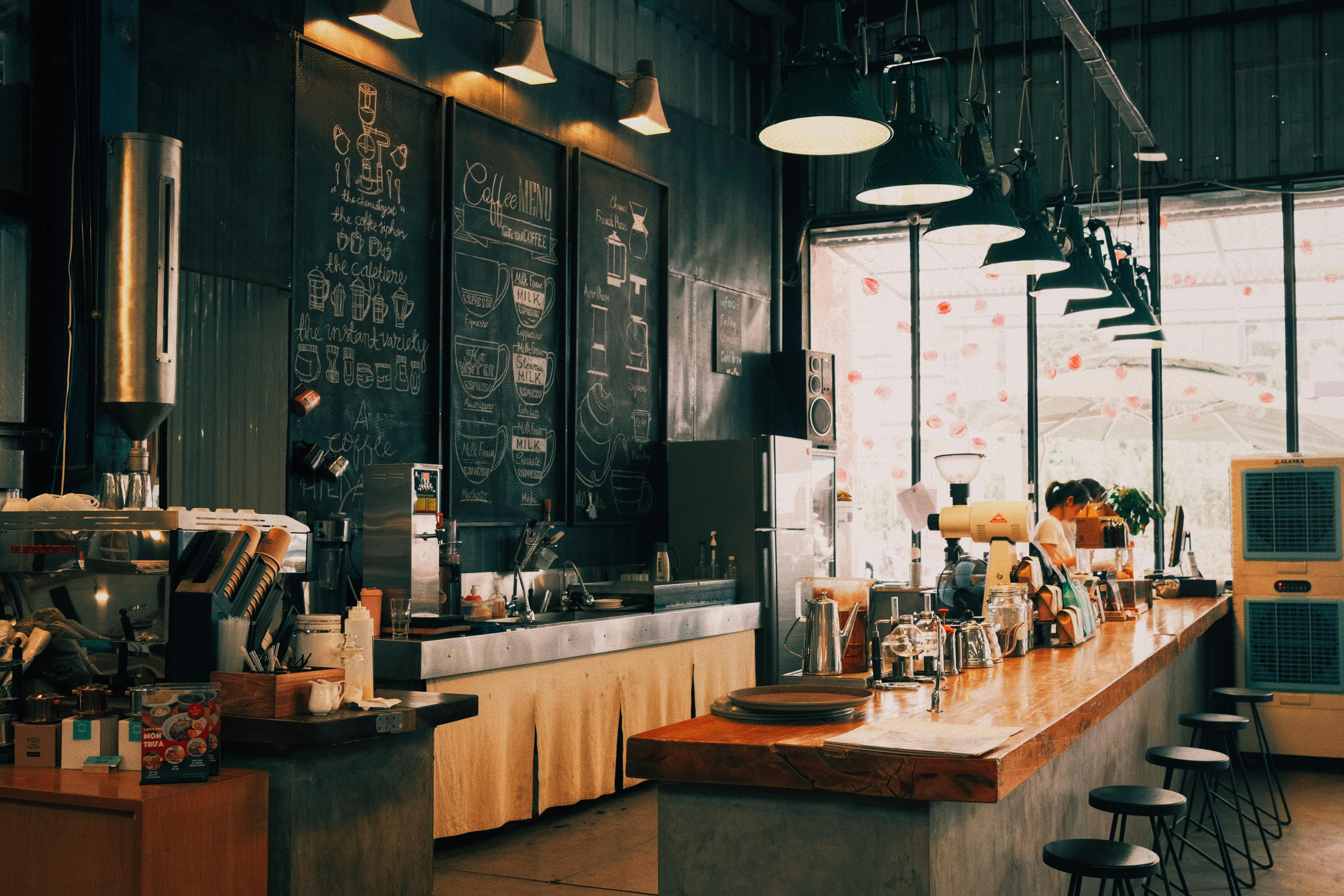 Cafe interior